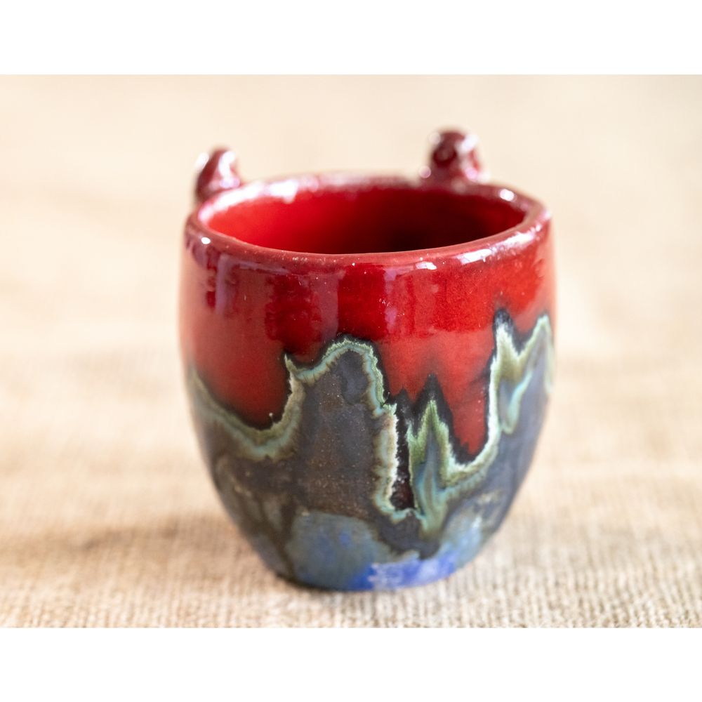 Чаша керамічна Роги, Звіриний стиль Скіфія, 250 мл, Кентавріда + Keramira 14009-keramira фото