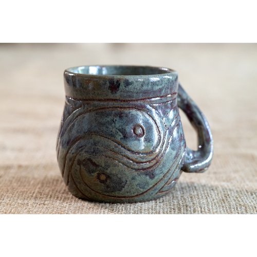 Trypil Meander ceramic cup, 250 ml, Centavrida + Keramira 13985-keramira photo