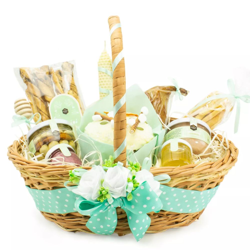 Easter basket "Spring" FrontMed 12343-frontmed photo