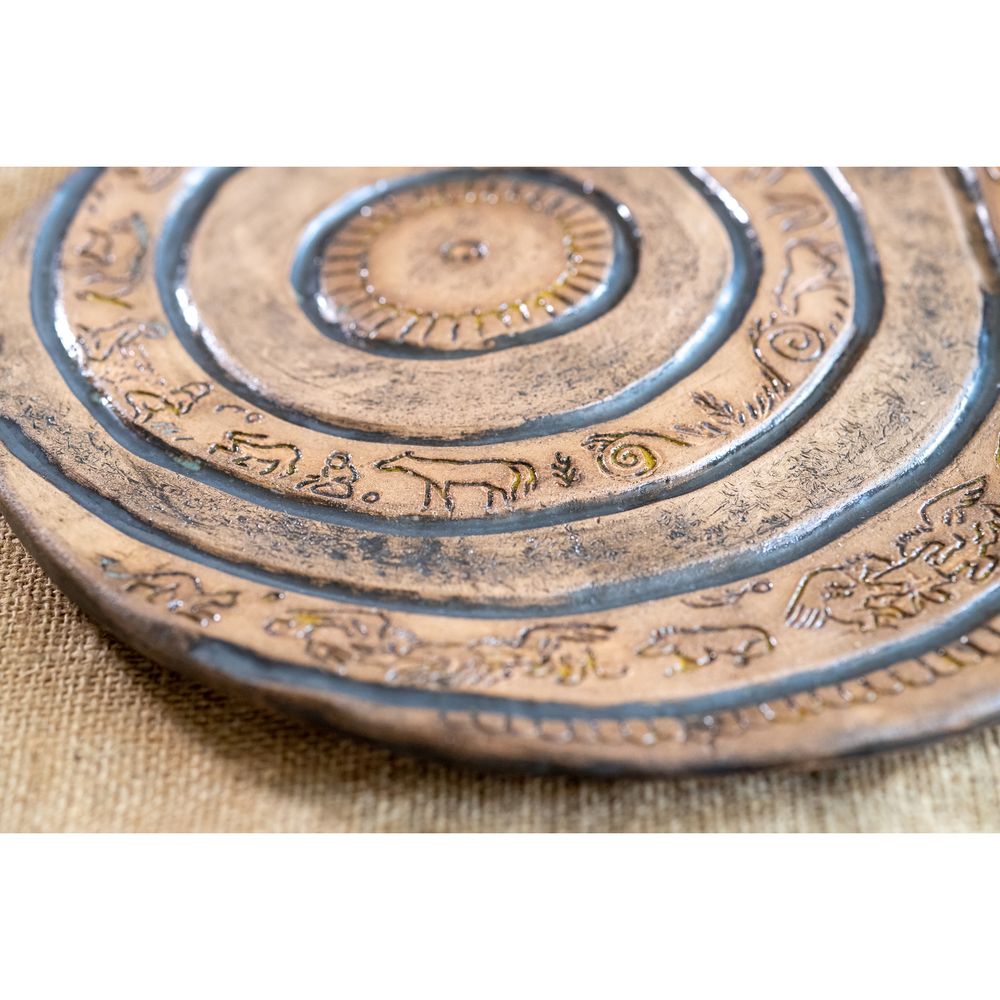 Plate Pectoral, Animal style Scythia, 30 cm, Centaurida + Keramira 14051-keramira photo