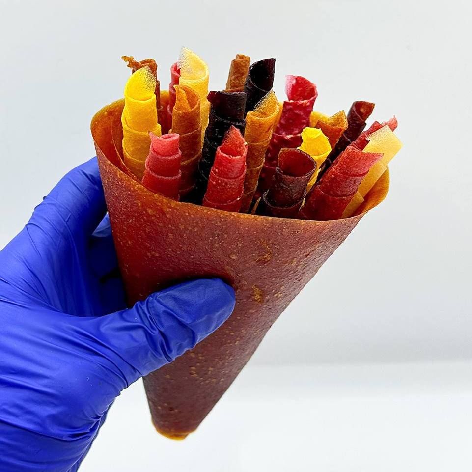 Bouquet-cone pastille (natural handmade sweets) Fruteya, 150 g 20201-150g-fruteya photo