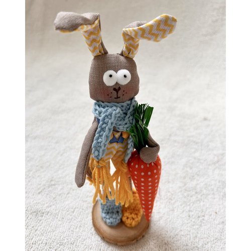 Статуетка Веселий кролик, розмір 17x6 см 12533-lubava-toy фото