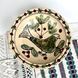 Таріль миска Смотрицька кераміка ручної роботи з орнаментом зозуля з ягодами Кераміка Поділля 16182-tviykraft фото 1