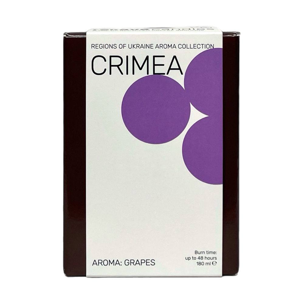 Decorative scented candle "CRIMEA" (gift version) REKAVA 13284-podarunkovi-rekava photo