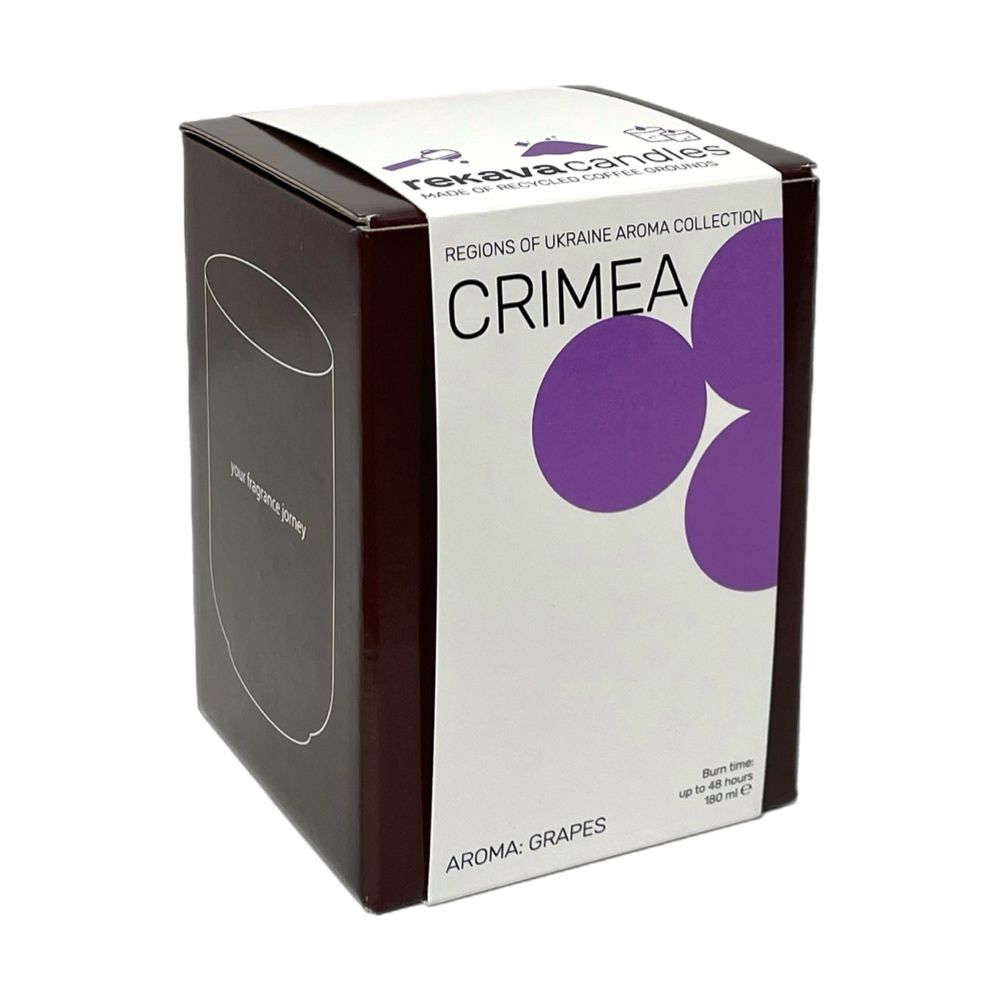 Decorative scented candle "CRIMEA" (gift version) REKAVA 13284-podarunkovi-rekava photo