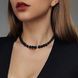 Agate and lava choker 20656-free-clasp-d-jewelry photo 1