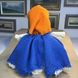 Лялька мотанка в горщику «Стефанія» в помаранчевій хустці, 25 см 16000-itskraft фото 2