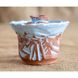 Ceramic sugar bowl with a lid, Azure Forest Steppe, 150 ml, Centaurida + Keramira 14061-keramira photo 7