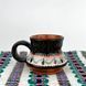 Wide hand-painted ceramic coffee mug &ndash; Bubnivka ceramics: "Along the Paths of the Trypillian Fore-Mother" 23772-shyroka-s-tryp-pram photo 3