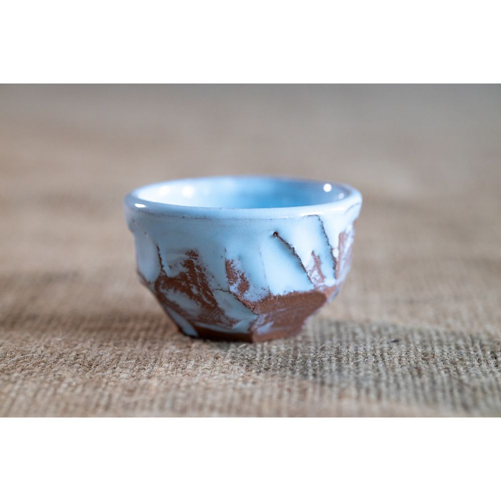 Small ceramic bowl (saucer), Azure Totems 90ml, Centaurida + Keramira 14062-keramira photo