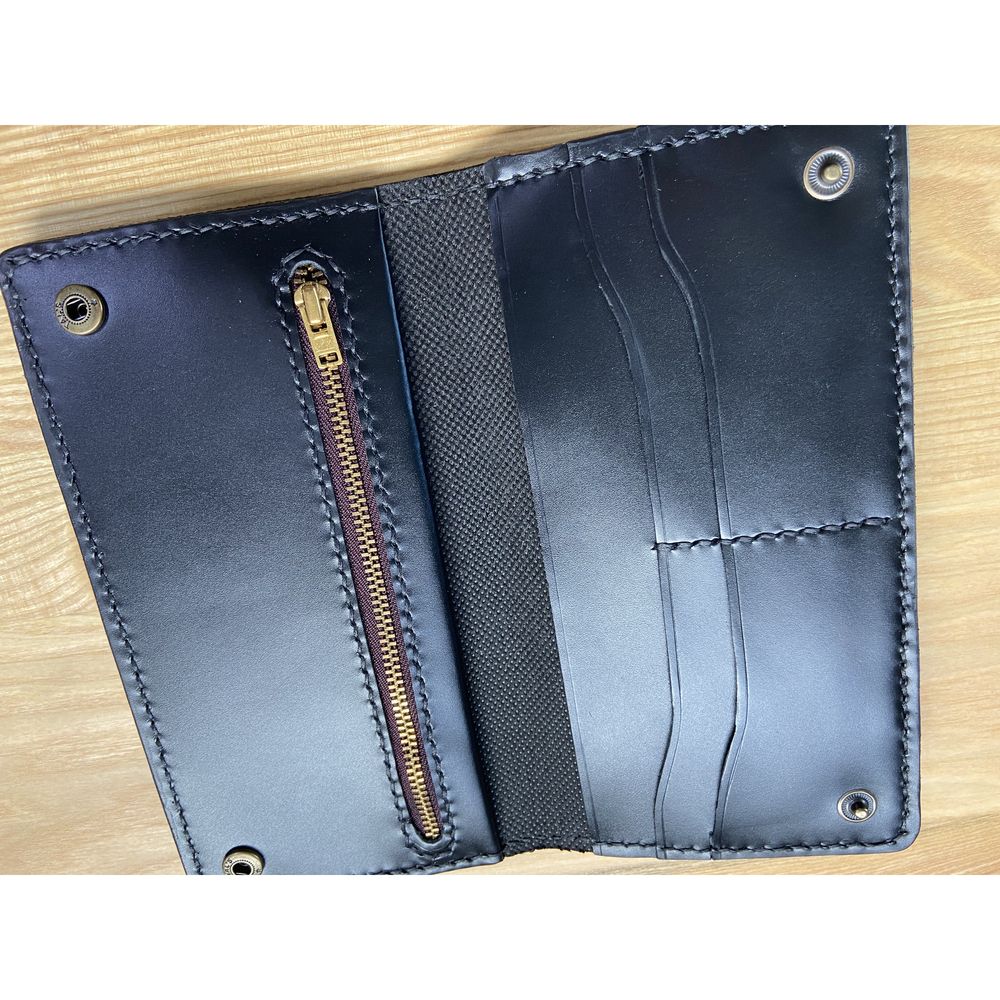 Шкіряний гаманець великий "Індіанець" 12096-yb-leather фото