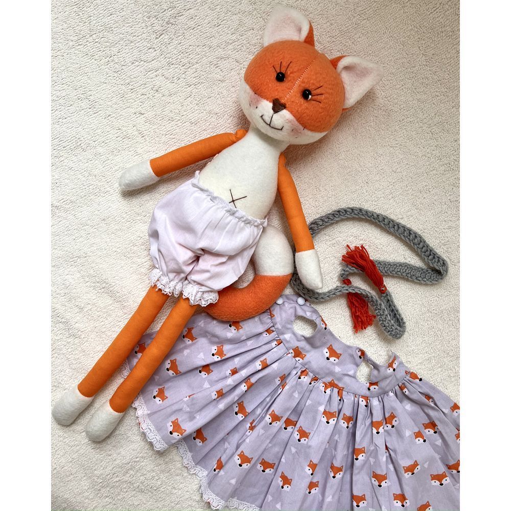 Soft toy Tilda Lyska size 43x11 cm 12535-lubava-toy photo