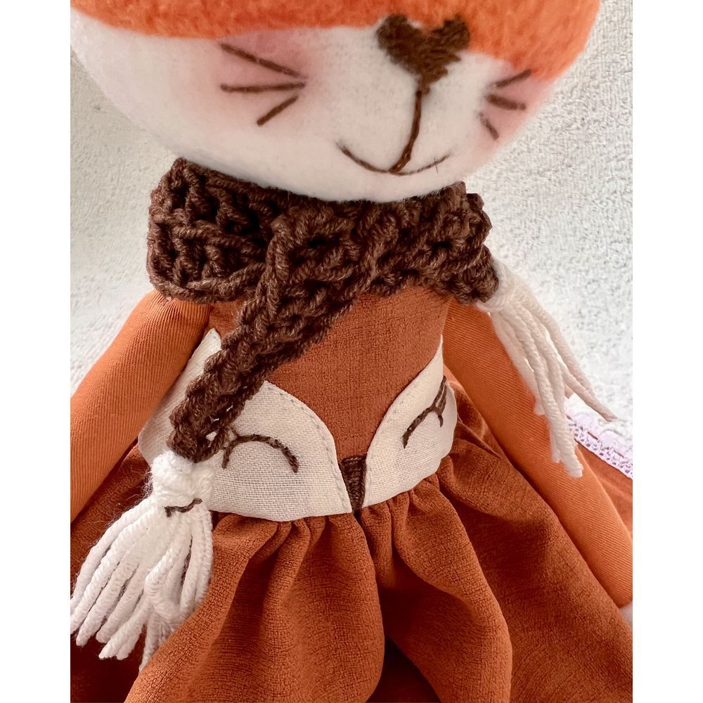 Soft toy Tilda Lyska size 43x11 cm 12535-lubava-toy photo