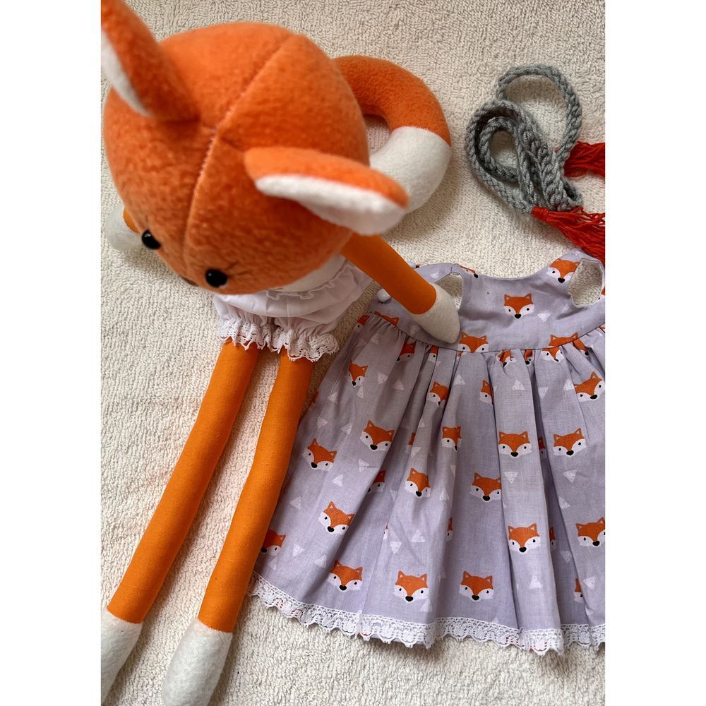 Soft toy Tilda Lyska size 43x11 cm 12535-lubava-toy photo