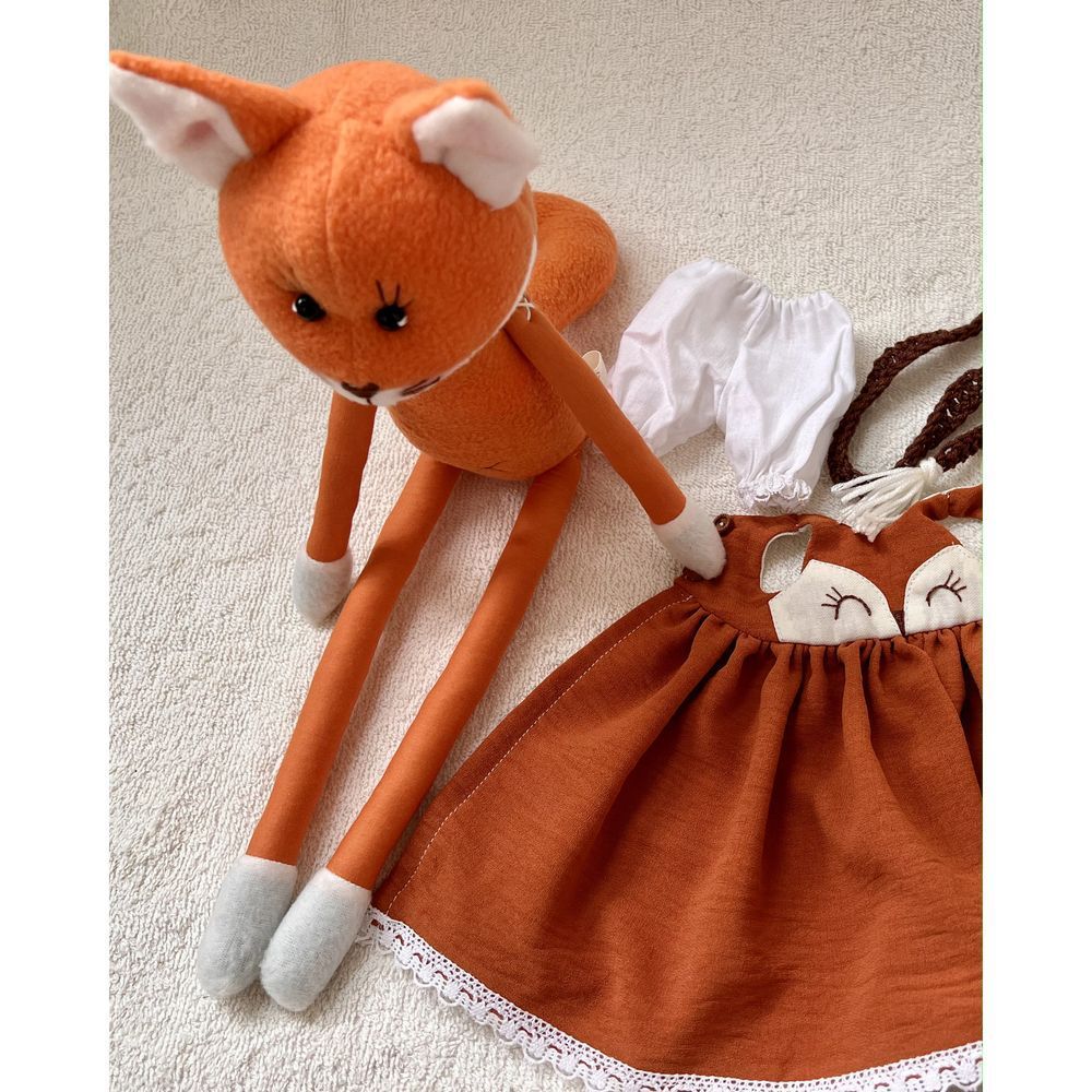 Soft toy Tilda Lyska size 43x11 cm 12535-lubava-toy photo