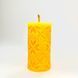 Wax candle symbol Alatyr cylinder small By the Ways of the Trypillya Protomother 23759-s-tryp-pram photo 1