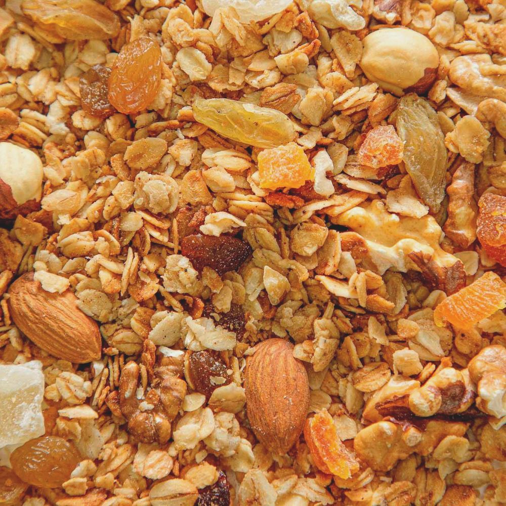 Fruit and nut granola in a membrane of 500 g «Oats&Honey» 19010-oats-honey photo