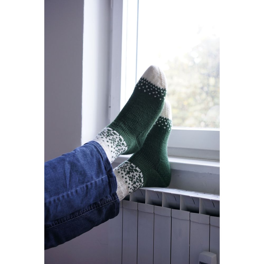 Шкарпетки новорічні "Ялинки" Vilni, розмір 38-40 17534-38-40-vilni фото