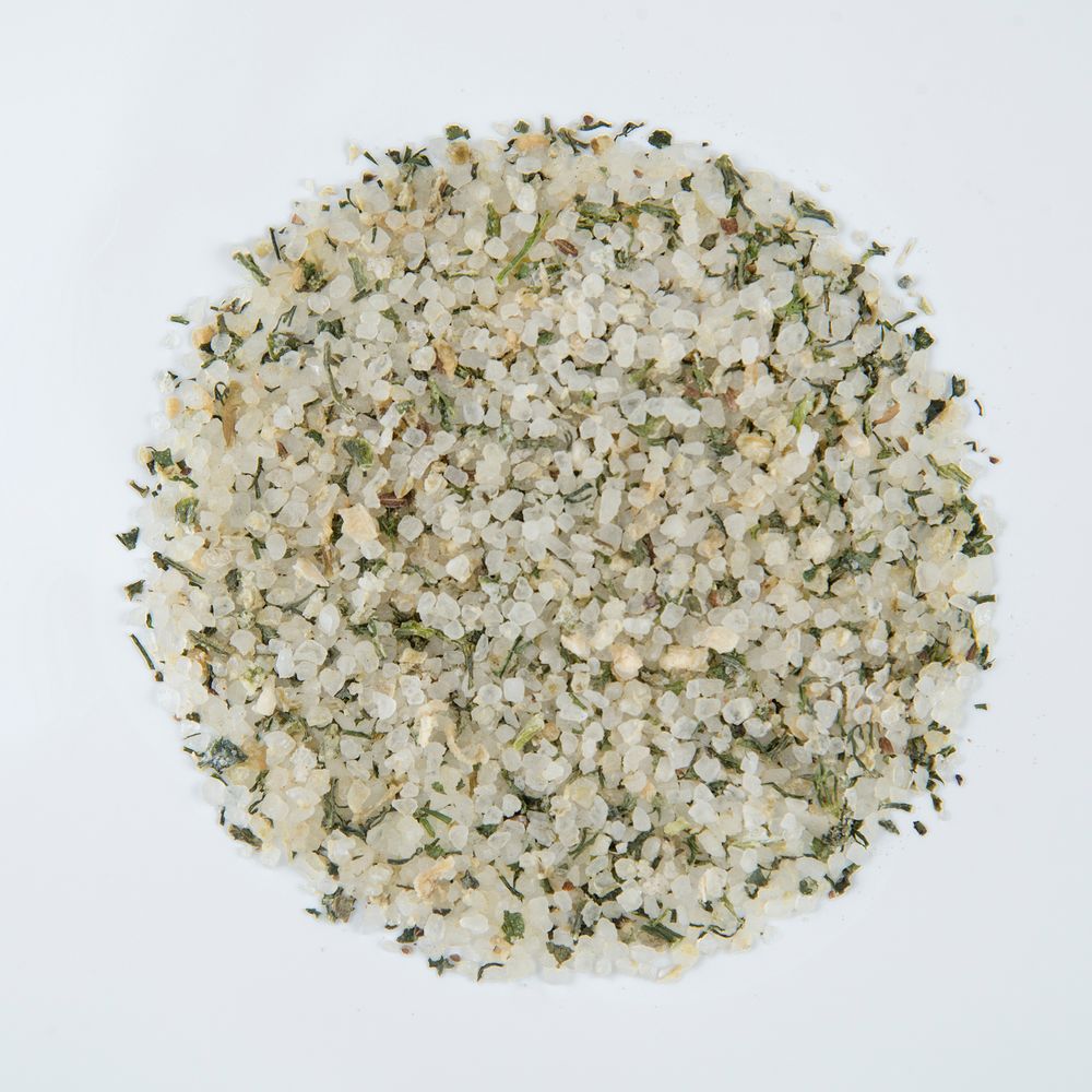 Salt with dill, cilantro and green onion "Rustic" Busols, 150 g 19976-busols photo