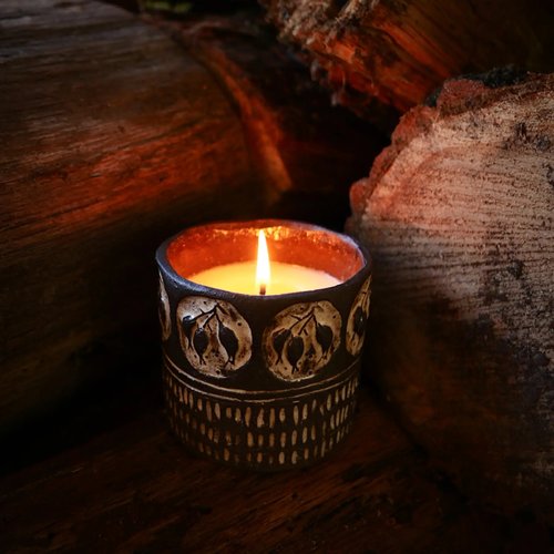 Парфумована свічка "Wild Green" у керамічному горнятку Herbalcraft 14282-herbalcraft фото