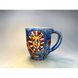 Чашка з кришкою Два леви в стилі Приймаченко, KAPSI, кераміка, ручна робота 13252-kapsi фото 6