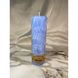 Decorative candles, color «Aquamarine», size 9,6x30 cm Vintage 17310-aquamarine-vintage photo