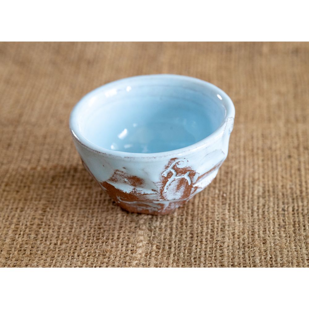 Small ceramic bowl (sauce bowl), Azure totems, 50ml, Centaurida + Keramira 14064-keramira photo