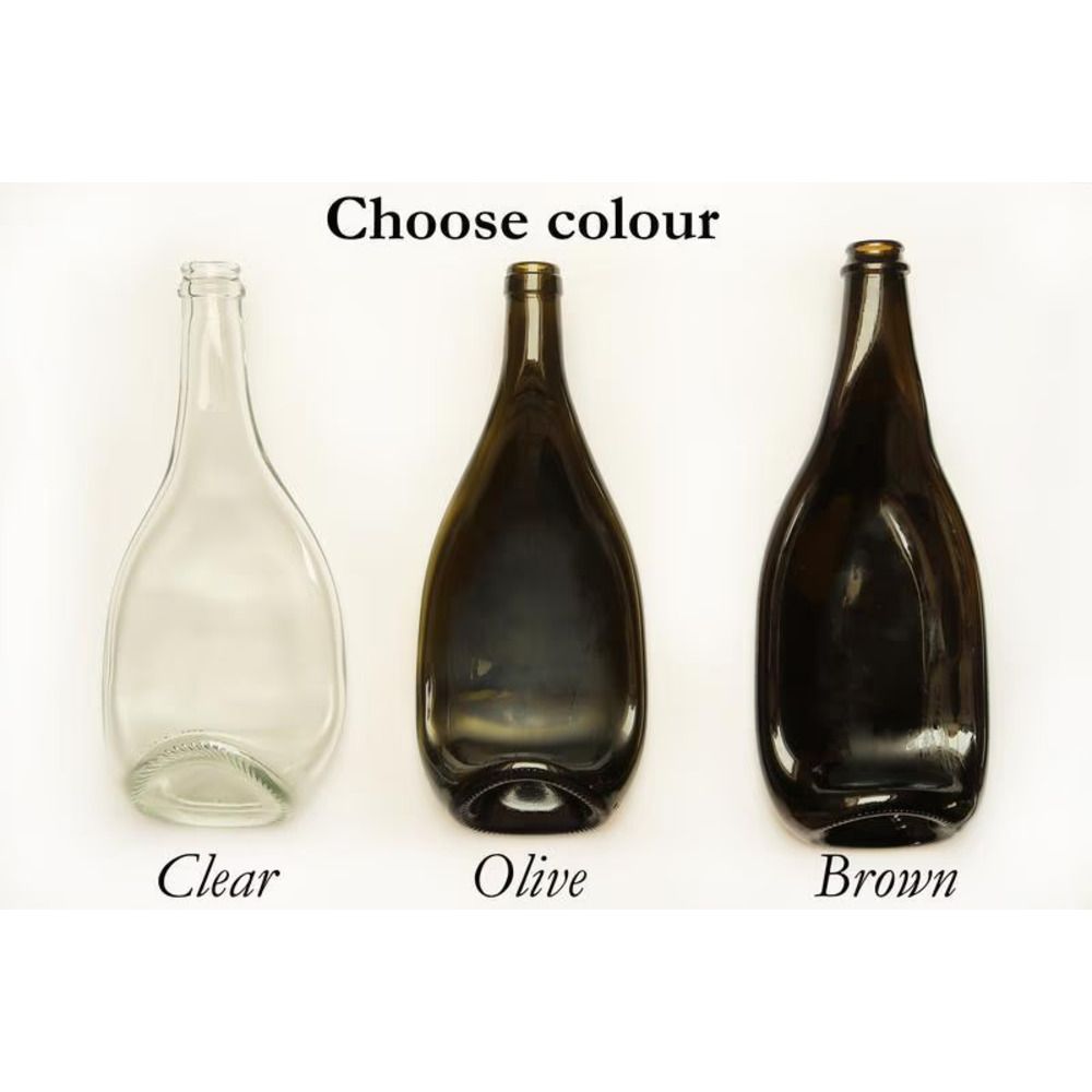 Креативна подача камамбер, брі, моцарелли, посуд з пляшок Champagne Olive Lay Bottle 17269-lay-bottle фото