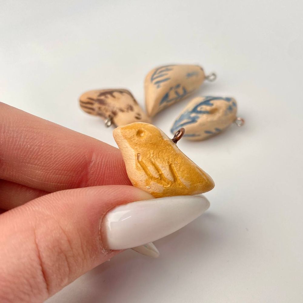 Ceramic pendant Bird handmade KENTAVRIDA 13725-kentavrida photo