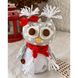 Soft toy Owl, size 13x7 cm 12537-lubava-toy photo 1