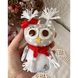 Soft toy Owl, size 13x7 cm 12537-lubava-toy photo 2