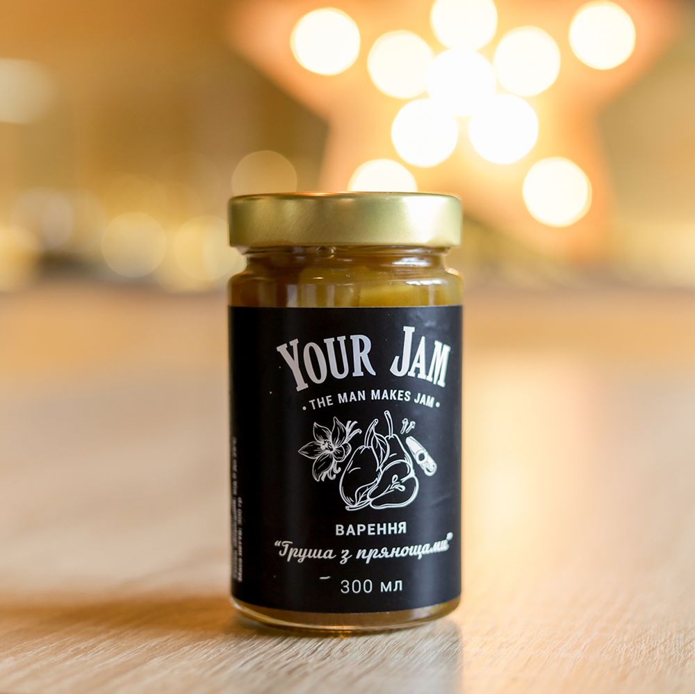 Jam "Pear with spices", 300 ml YJ-021-2 photo