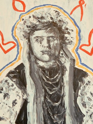 Картина «Він і вона», диптих, Олена Осауленко, дсп, олія, 40х50, 2022 10857-OsauO фото