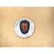 Lion plate in Pryimachenko style, gray, KAPSI, ceramics, handmade 13254-kapsi photo 1