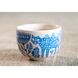 Ceramic bowl with hand-painted ancient animals blue, 150 ml, Centaurida + Keramira 14065-keramira photo 1