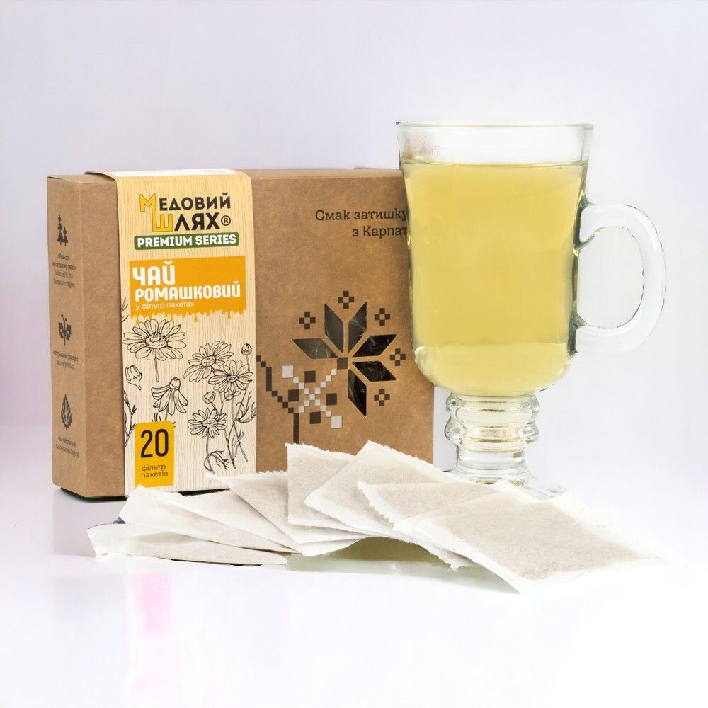 Chamomile tea 30 bags x 1 g «Medovyi shliakh» 19013-medovyi-shliakh photo