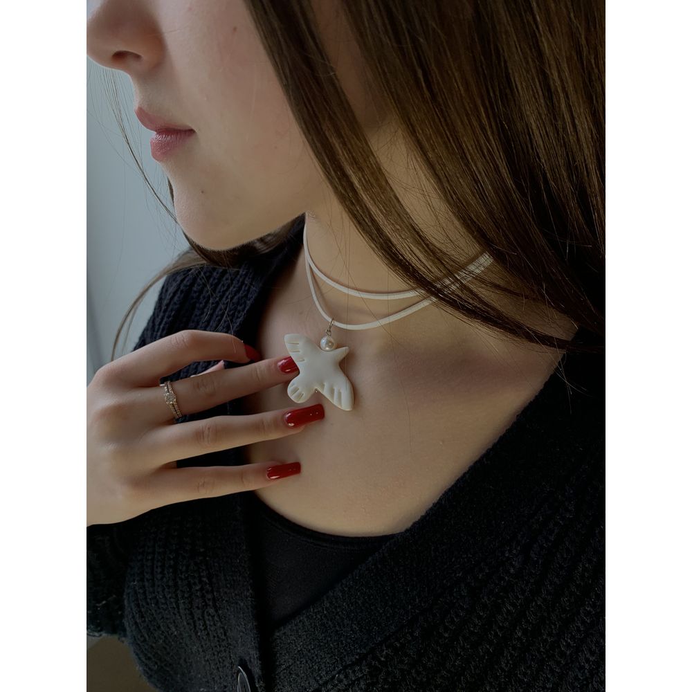 Peace Dove Choker Necklace 20251-namusto-nadii photo