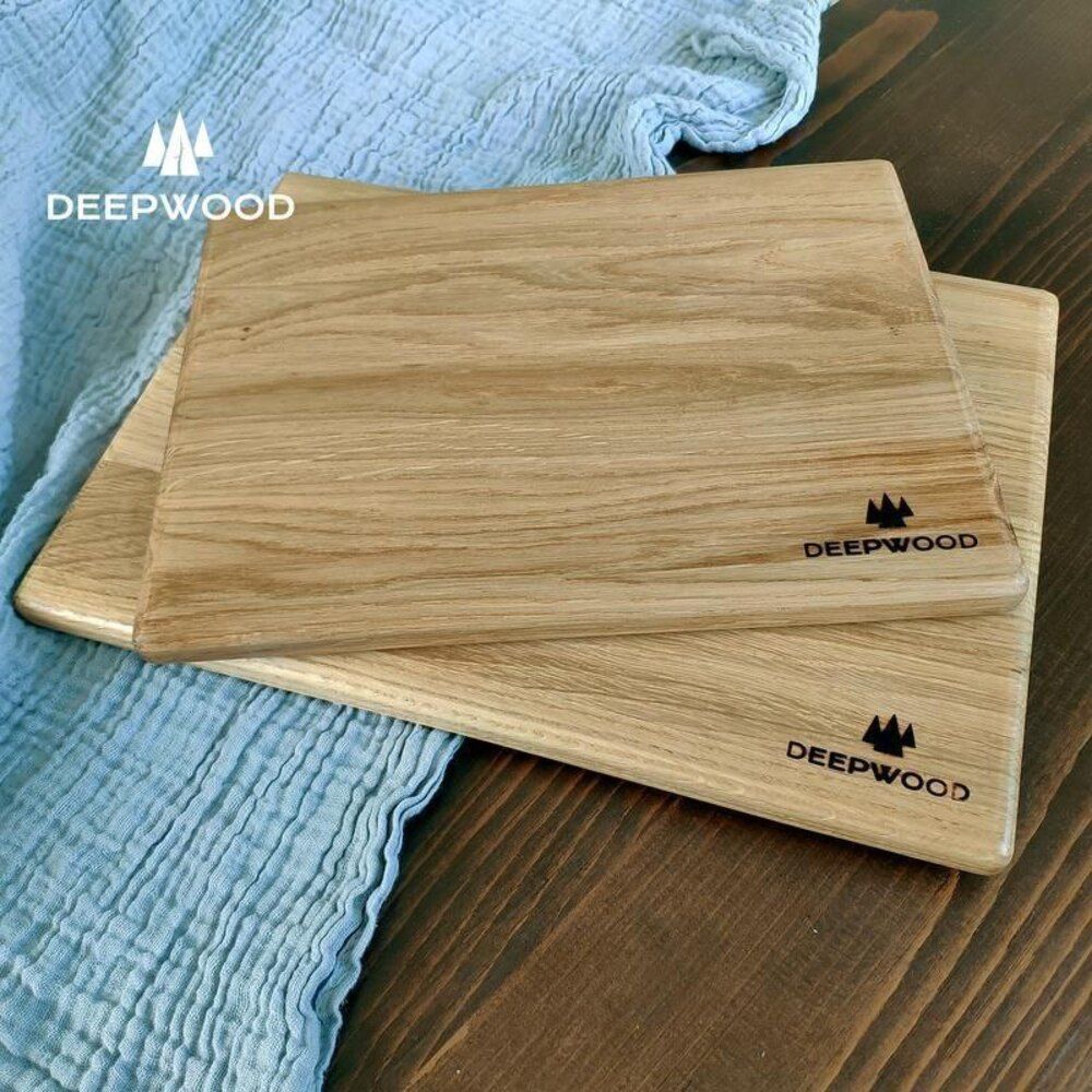 Kitchen board, natural wood, handmade, CLASSIC series, DEEPWOOD, 20x27 cm 12904-20x27-deepwood photo
