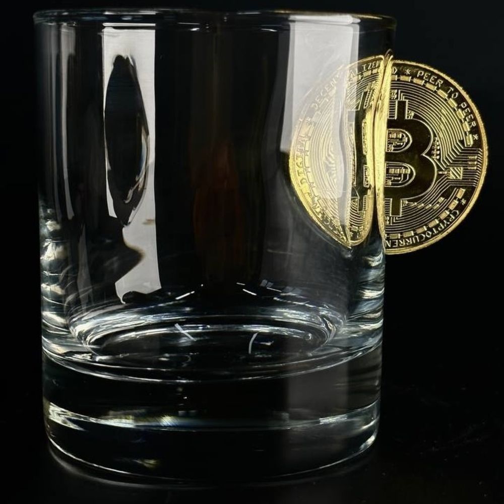 Whiskey glass bitcoin 21033-1-batart-ua photo