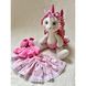 Unicorn family (mother, father, daughter), size 34x12 cm 12539-lubava-toy photo 15