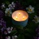 Свічка з трьома гнотами, на 3 ніжках (без аромату) Herbalcraft 14285-herbalcraft фото 1