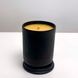 Decorative aroma candle "DNIPRO" (wooden wick) REKAVA 13291-rekava photo 4