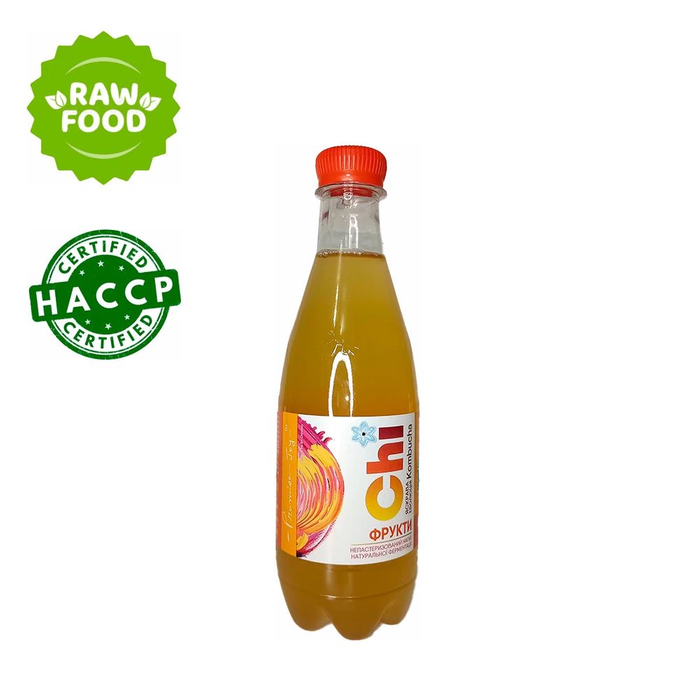 Kombucha drink "FRUITS" 450 ml "ECOLIYA" 18712-ecoliya photo