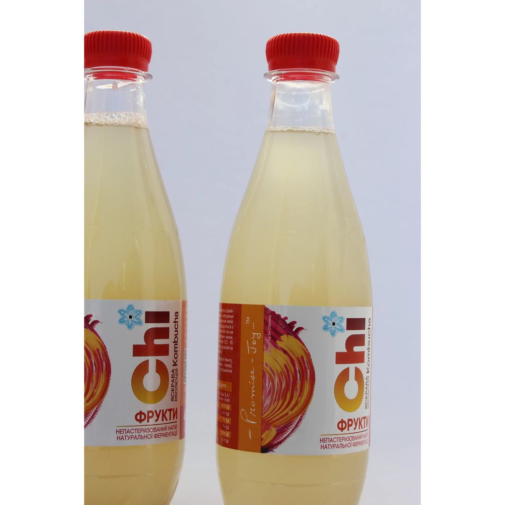 Kombucha drink "FRUITS" 450 ml "ECOLIYA" 18712-ecoliya photo