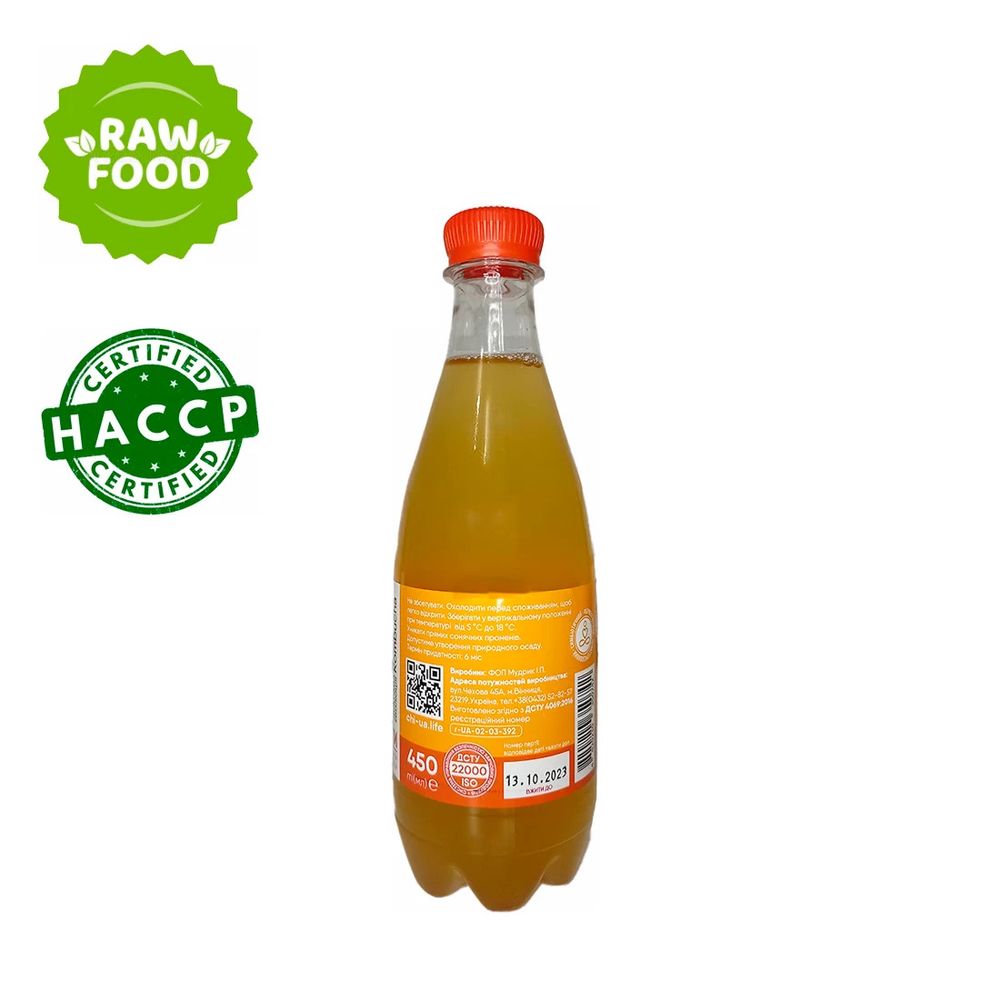 Kombucha drink "FRUITS" 450 ml "ECOLIYA" 18712-ecoliya photo