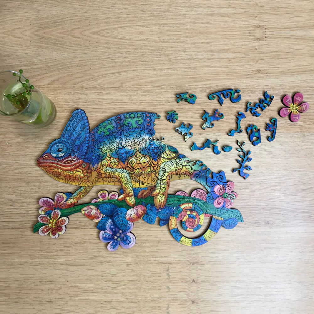Пазл Пригоди мінливого хамелеона Go Puzzle 6253 фото