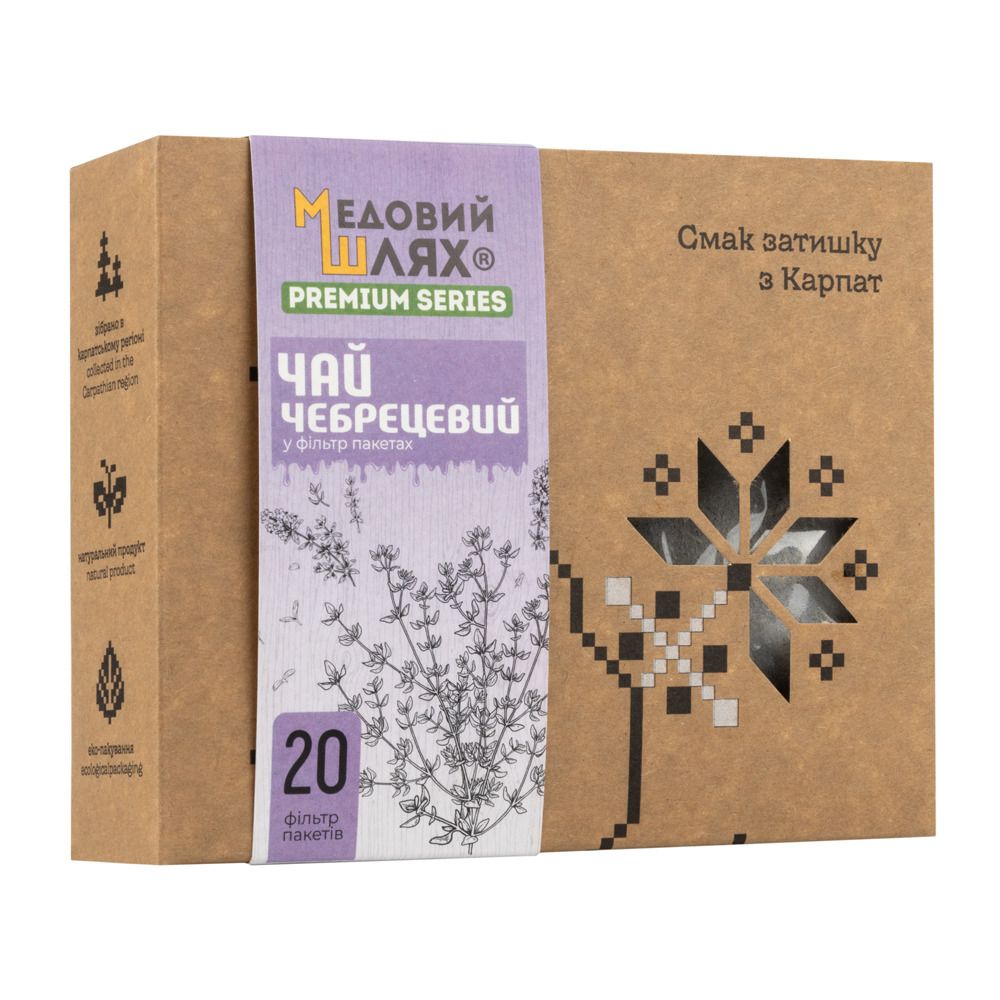 Thyme tea 30 bags x 1 g «Medovyi shliakh» 19014-medovyi-shliakh photo