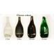 Прозора скляна тарілочка у формі пляшки, підставка для дрібничок, підсвічник Lay Bottle 17272-lay-bottle фото 4
