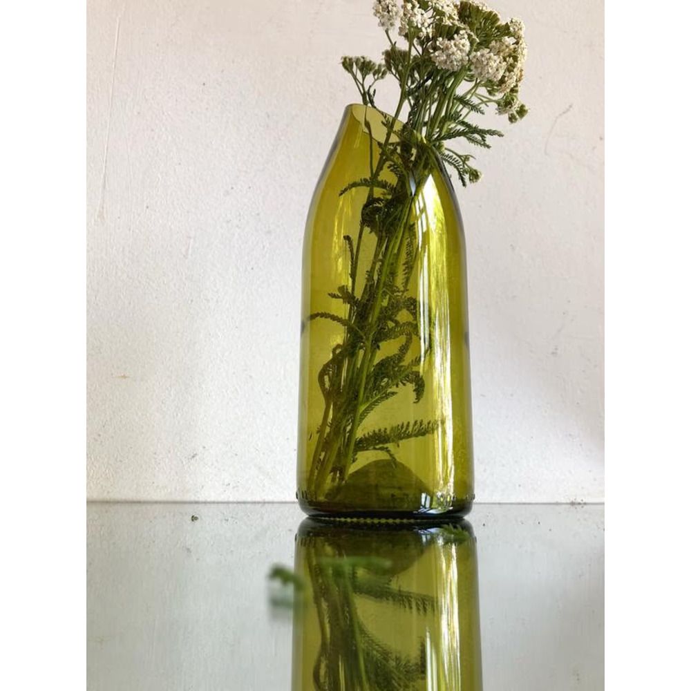 Стильна скляна ваза пляшка вина Lay Bottle 17273-lay-bottle фото