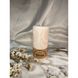 Decorative candles, color «Agate», size 5,5x12 cm Vintage 17302-agate-vintage photo 1